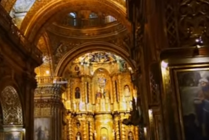 エクアドルのキト市街