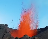 フランスのインド洋レユニオン島の火山峰