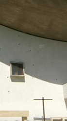 フランスのル・コルビュジエ設計のロンシャンの礼拝堂