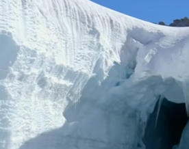 スイス・アルプス名峰と氷河